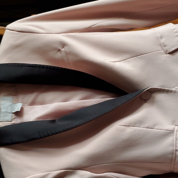 H&M size 4 Pink and Black Blazer - Picture 5 of 5